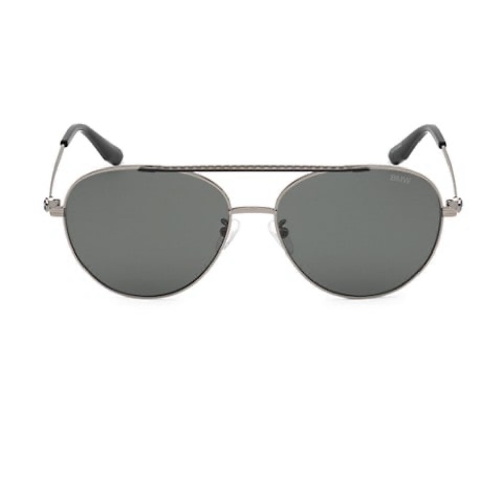 BMW 60MM Polarized Pilot Sunglasses new with tags